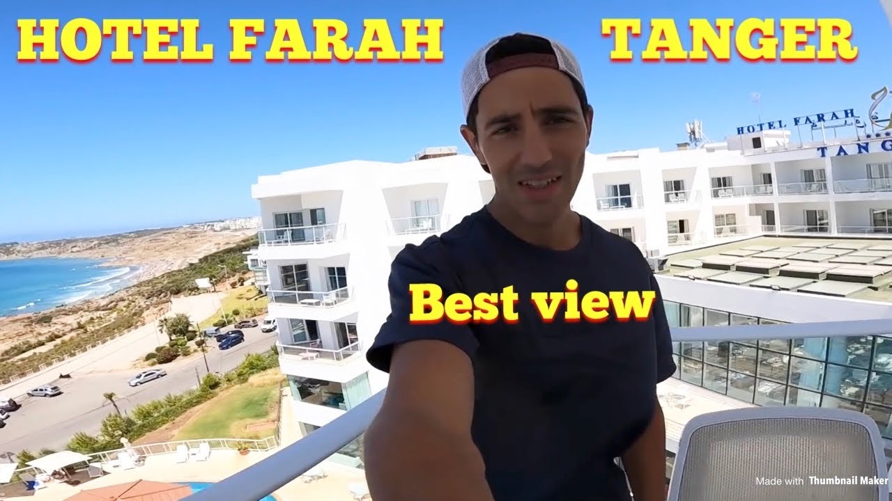 ‏كنت اشرب ‏الشاي المغربي وجت ‏فتاة وسألتني ‏هذا السؤال ... Hotel Farah Tanger Tour