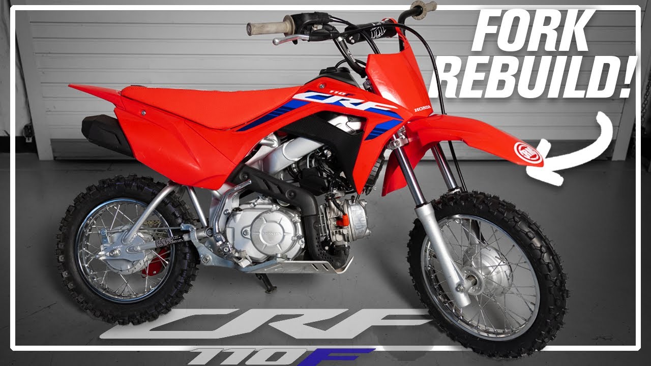 Как заменить сальники вилки на Honda CRF110F