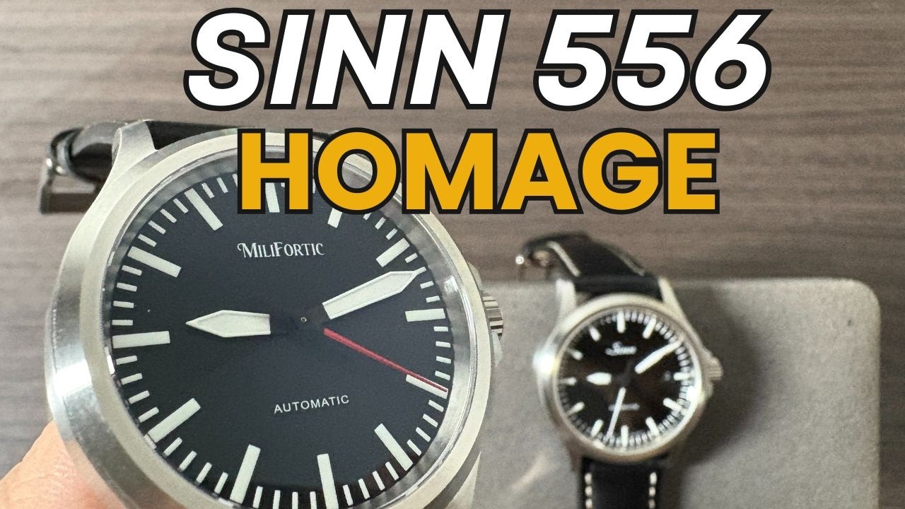 Выгодная покупка Sinn 556i? | Эксклюзивная распаковка и обзор Milifortic S110
