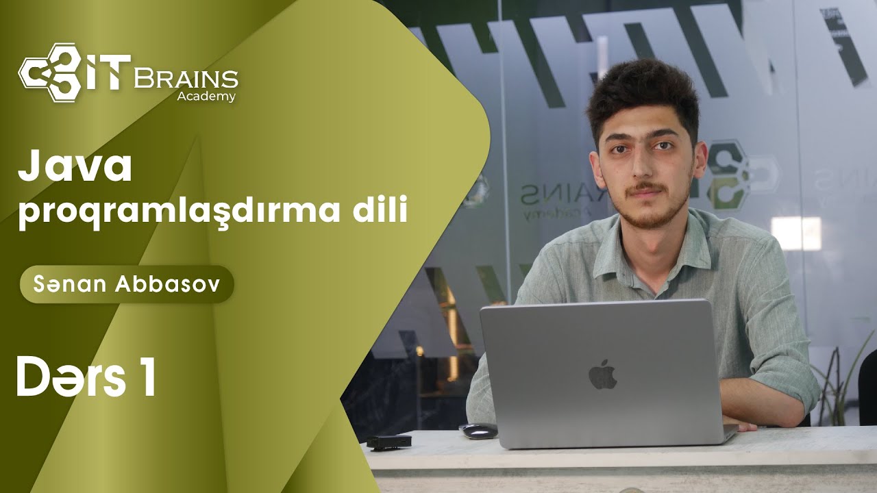 Java proqramlaşdırma dili Dərs 1 - (Javaya giriş)
