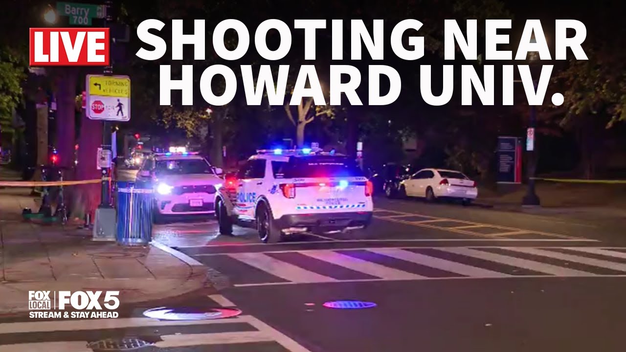 LIVE: Five shot near Howard University | FOX 5 DC