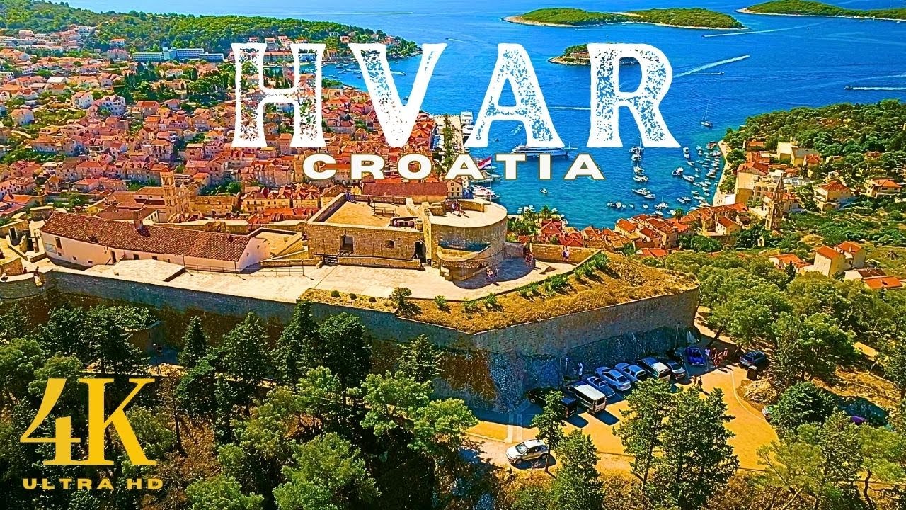 Hvar Croatia 🇭🇷 4k | Drone Tour