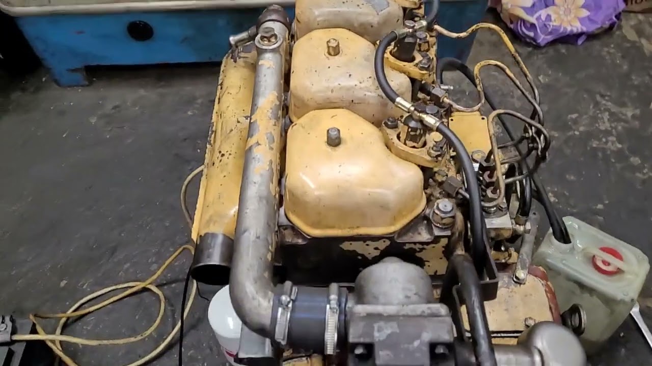МКСМ 800. Запуск мотора Zetor 5201 после ремонта.