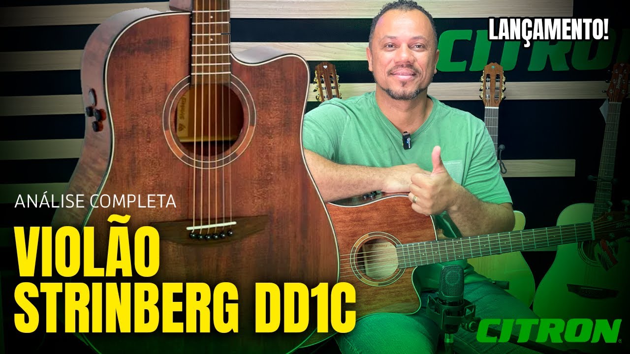 VIOLÃO STRINBERG DIAMOND DD1C - LANÇAMENTO | ANÁLISE COMPLETA