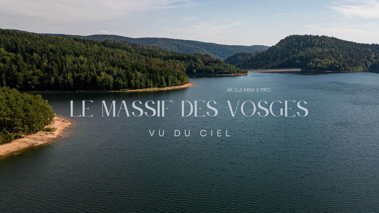 Le Massif des Vosges vu du ciel - 4K Dji mini 3 Pro