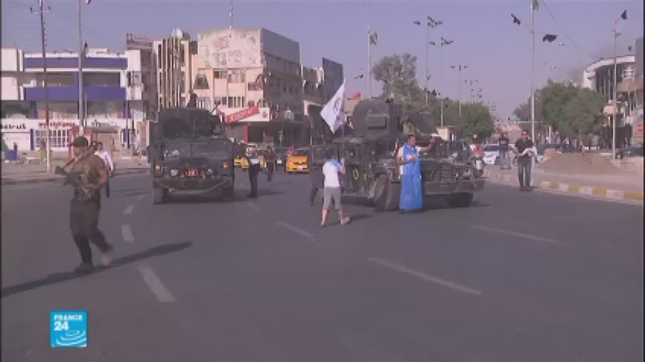 احتفالات في شوارع كركوك إثر انتزاع القوات العراقية المدينة النفطية
