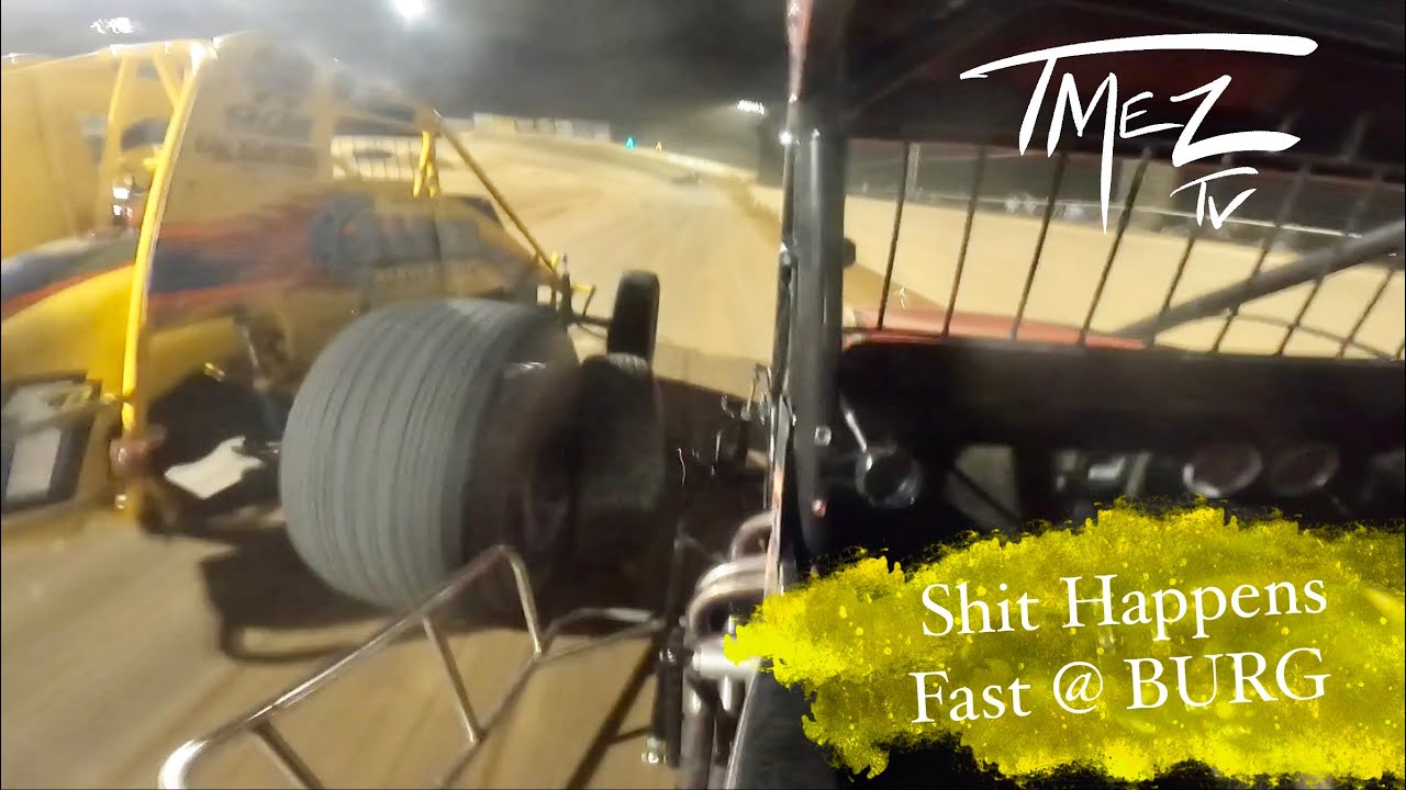 Last Lap Pass Got Ugly..