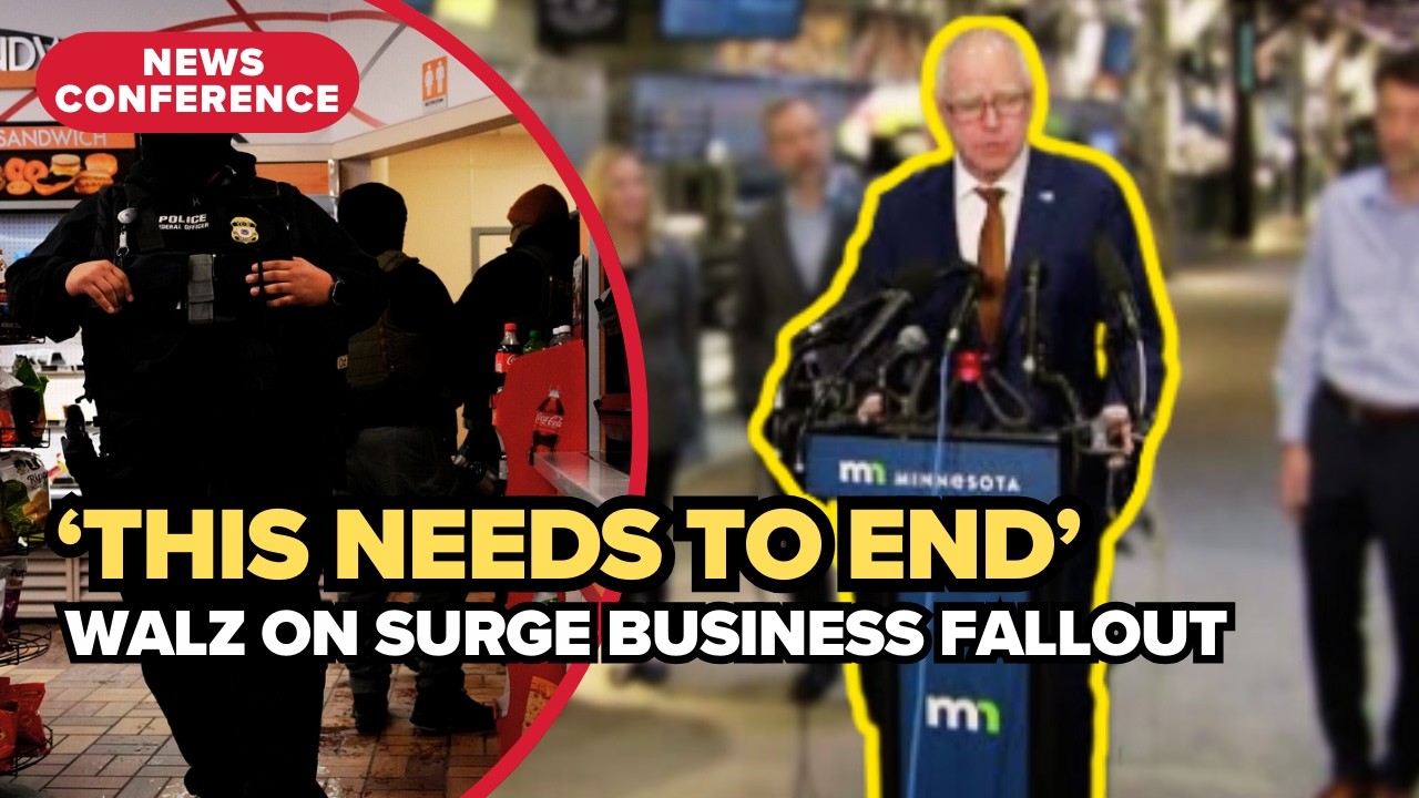 Walz: “this needs to end” — businesses cite major losses amid Operation Metro Surge | Full Remarks