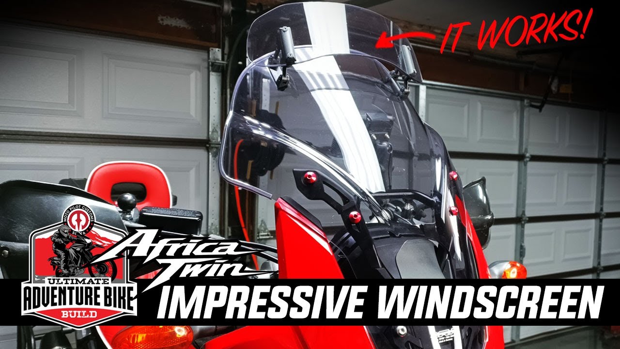 Africa Twin Build | The Best Windscreen?  From MRA