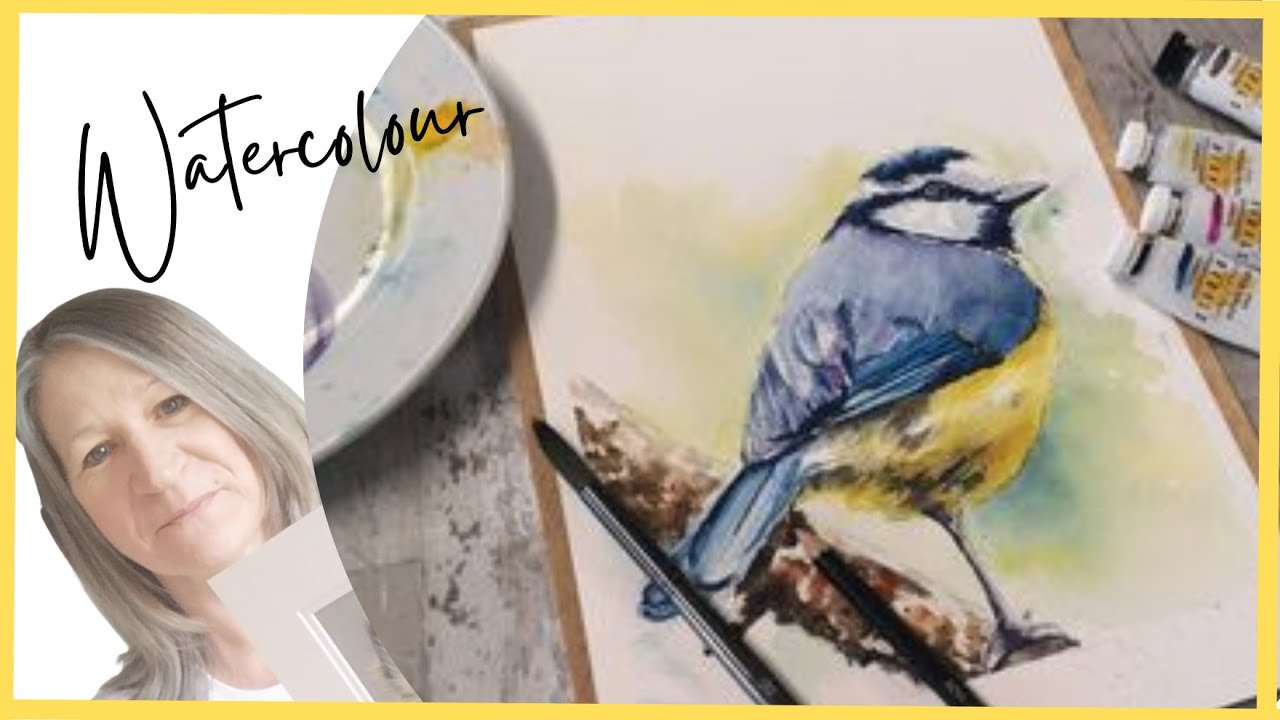 Unlock the Secrets of Watercolour with This Incredible Blue Tit Tutorial!