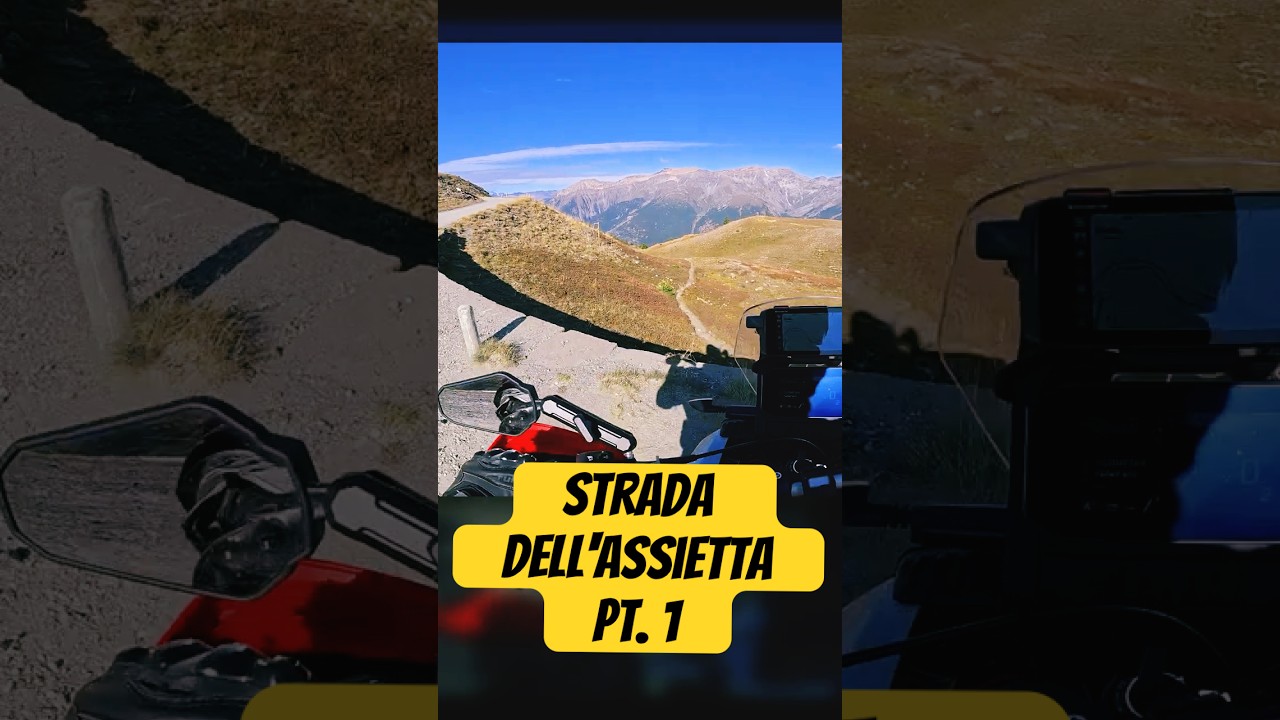 Strada dell'Assietta | Off-Road in ITALY | Tuareg 660 Pt.1 #tuareg660 #tetitaly #transeurotrail
