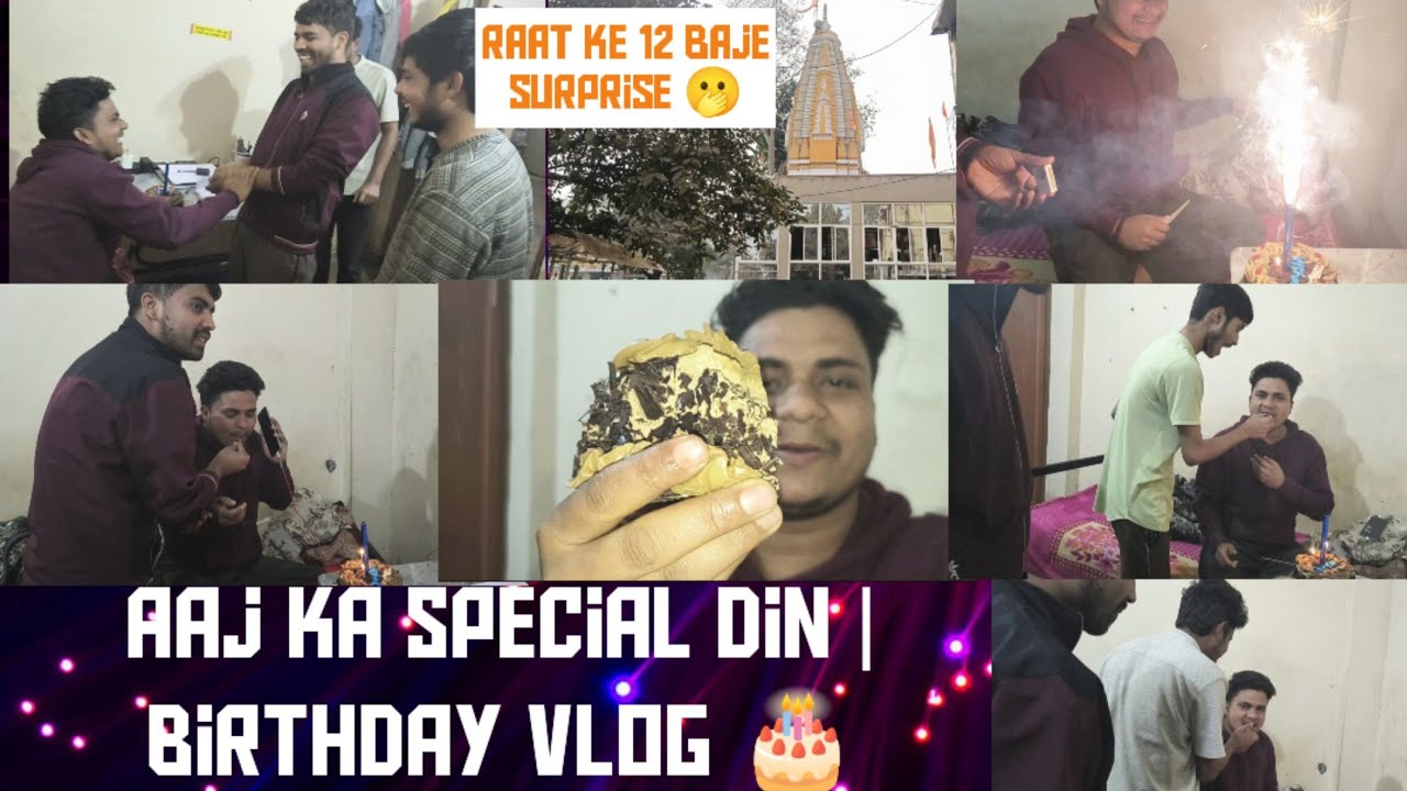 🎂 My Birthday on Republic Day 🇮🇳 | Midnight Surprise + Mandir Visit | Special Vlog