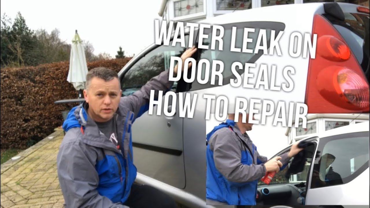 Door Seal Water Leak, How To Repair Peugeot 107 Toyota AYGO Citroen C1 CityBug