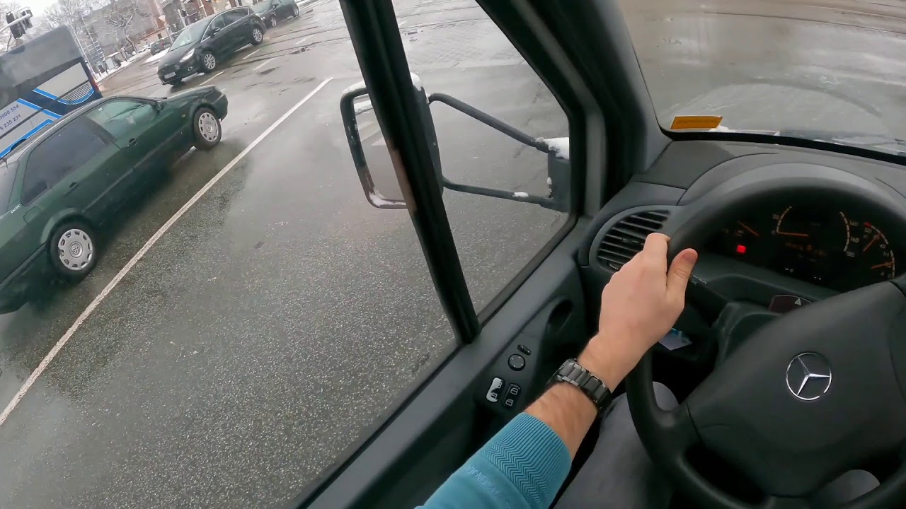 ТЕСТ ДРАЙВ 19 ЛЕТНЕГО МЕРСЕДЕС СПРИНТЕР/// Mercedes Sprinter 2 //2.2 CDI 129HP//Test Drive/REVIEW