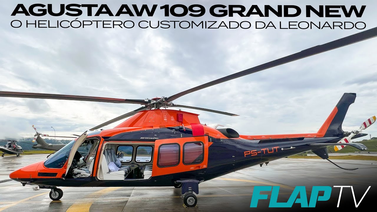 AW109 GRAND NEW - O helicóptero da Leonardo