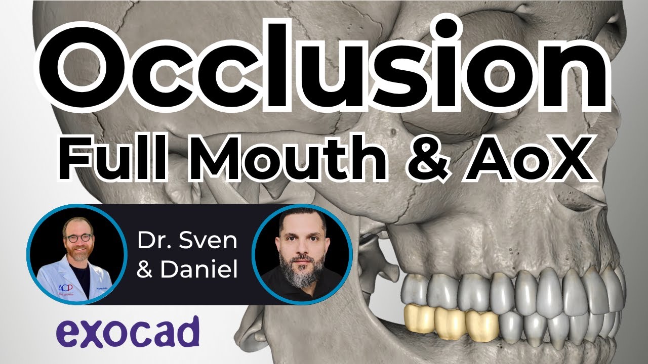 Full Mouth Occlusion in exocad with Dr Sven Bone and Daniel Portal - ep 0036