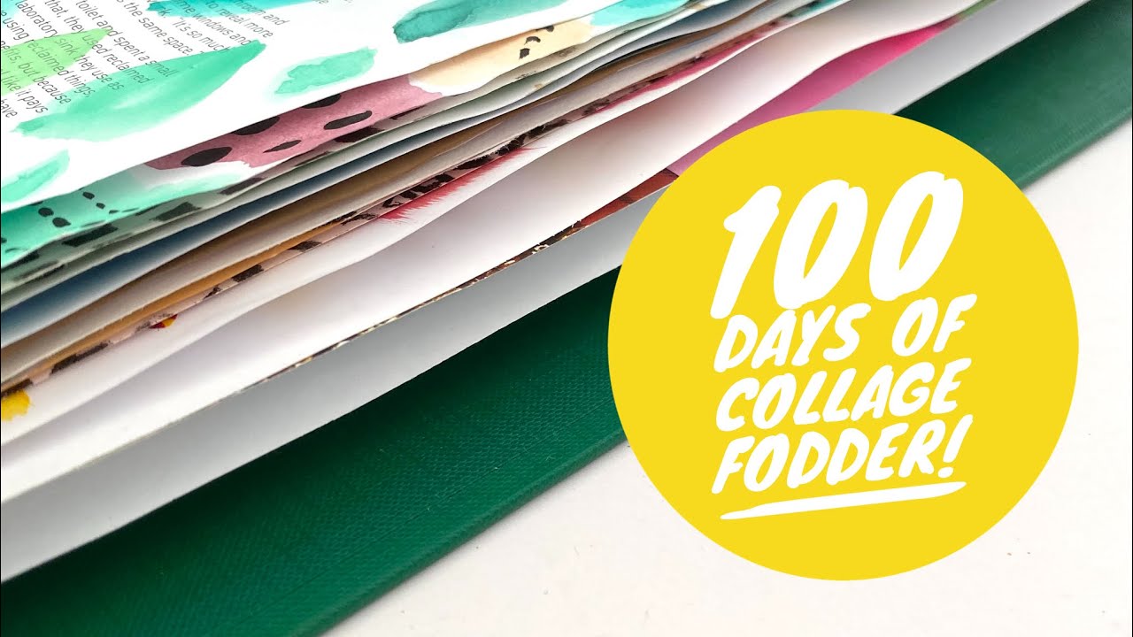 #the100dayproject пролистайте до середины | материал для коллажа