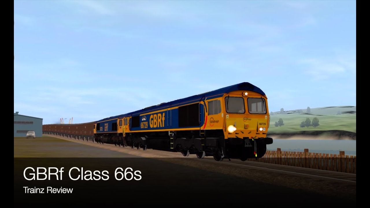 Trainz 2 Review for the GBRf Class 66s