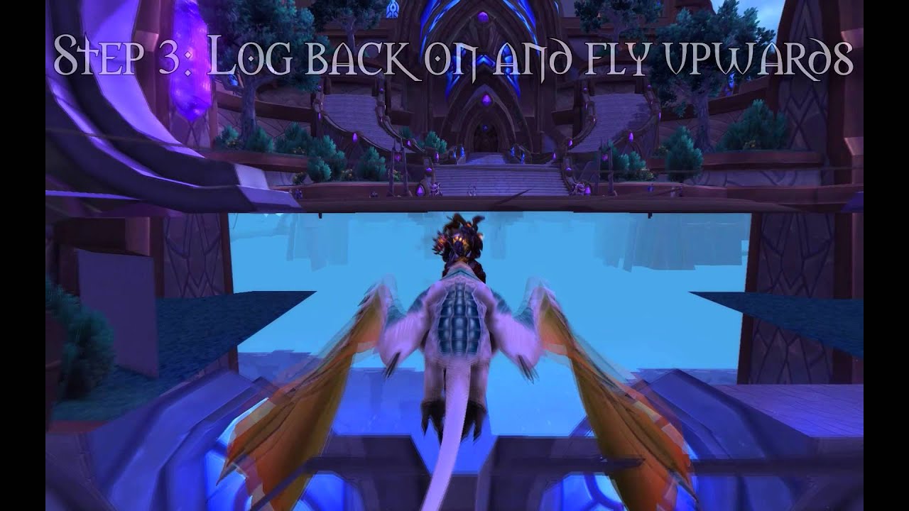 WoW Exploration: Inside Temple of Karabor (Eerie white room)