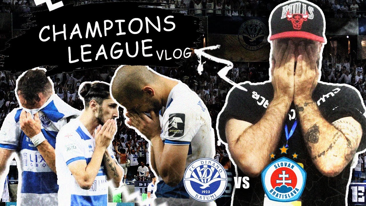 დასანანი მარცი დინამო ბათუმის ● ვლოგი | Champions League | FC Dinamo Batumi - Slovan Bratislava