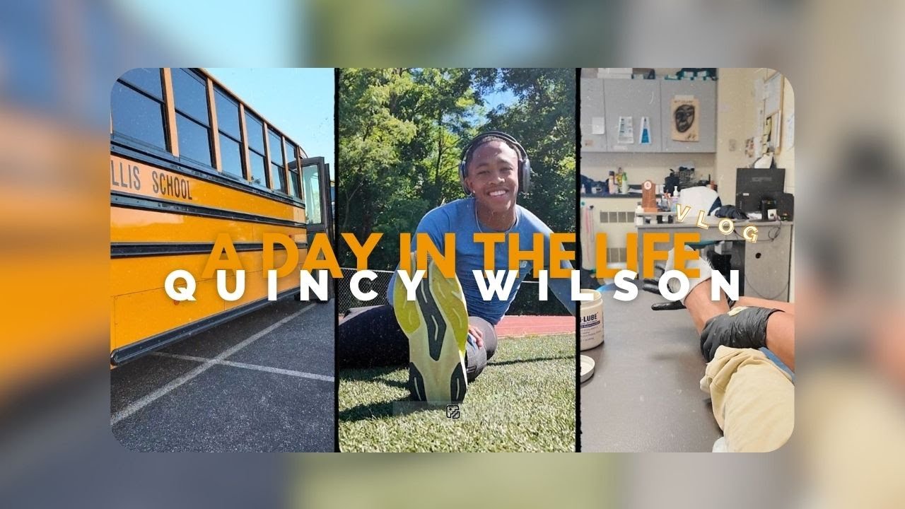A Day in the Life with i400m Record Holder Quincy Wilson ~Quincy Wilson