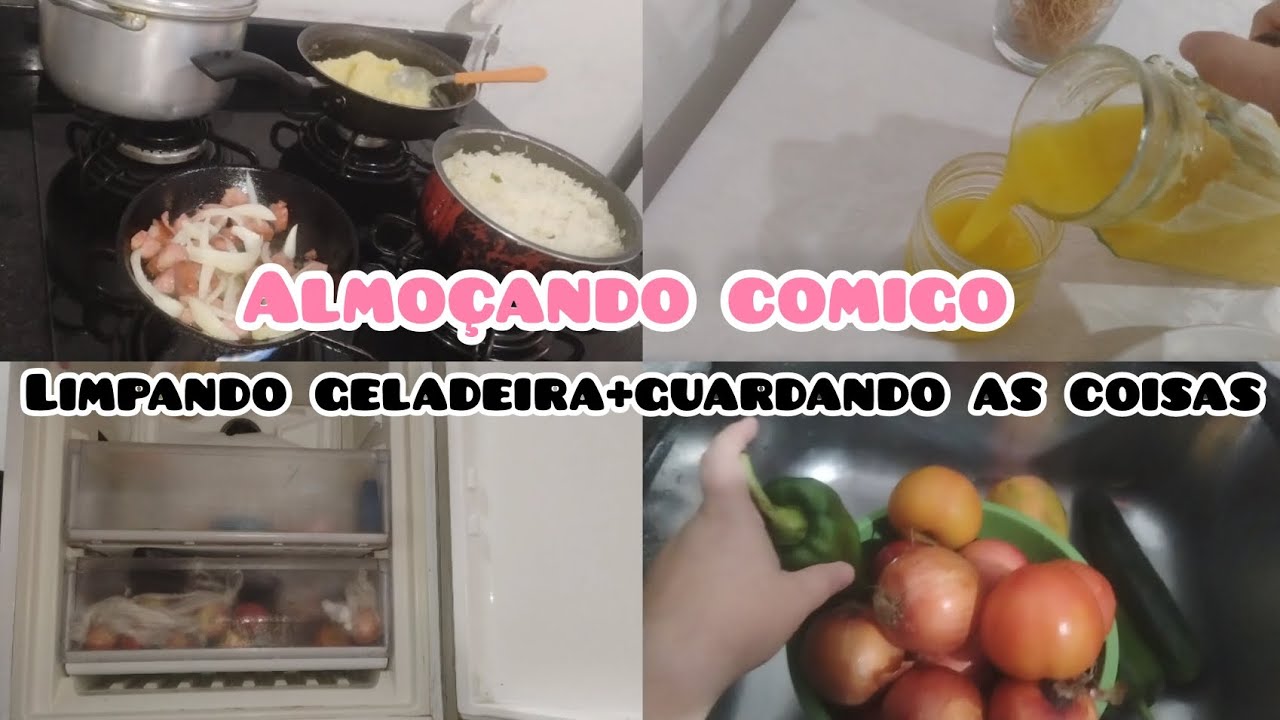 Mais um vlog de rotina, limpei, guardei frutas, verduras e almoçei com vcs🤗💕#vlog #rotina #viral