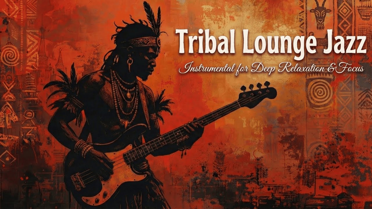 Tribal Lounge Jazz – Sacred Grooves | Night Ritual Jazz for Deep Relaxation & Focus (3 Hours)