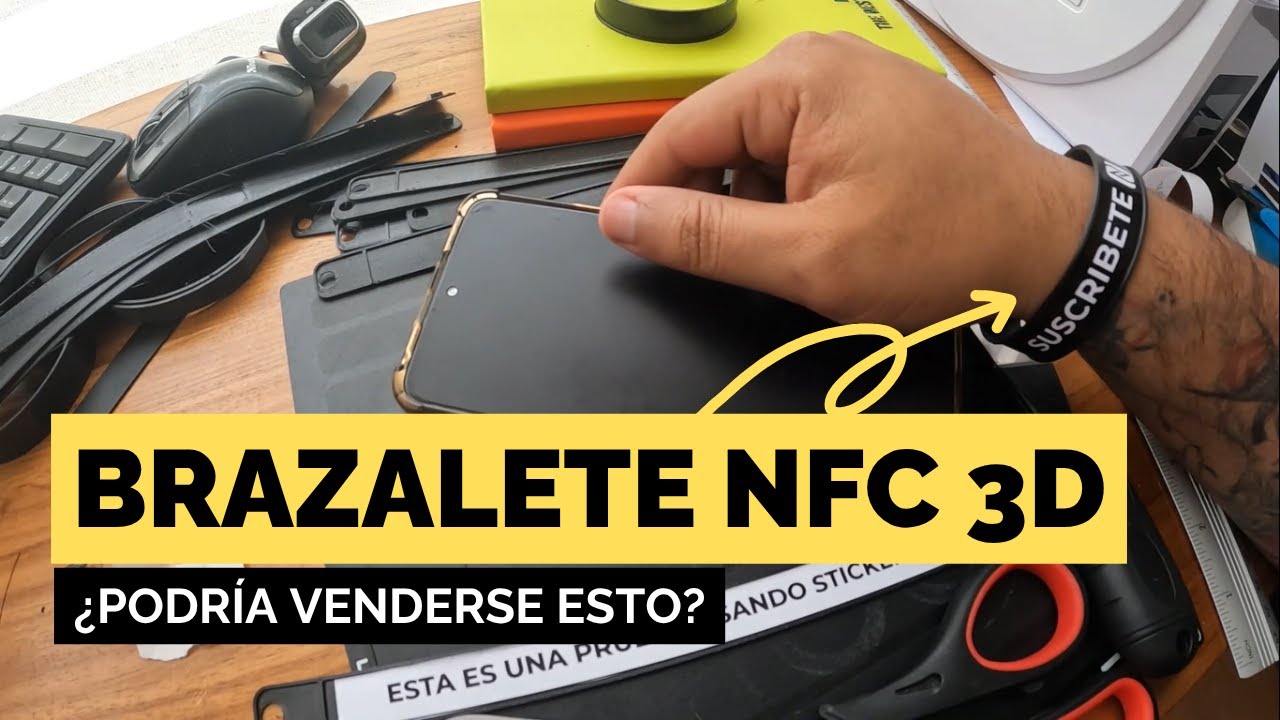 Producto nuevo: Brazalete NFC con impresión 3D flexible