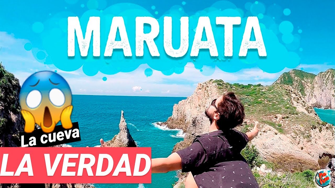 PLAYA MARUATA MICHOACAN /CABAÑAS DE MARUATA /COSTA MICHOACANA /TORTUGAS /PLAYAS MAS BONITAS
