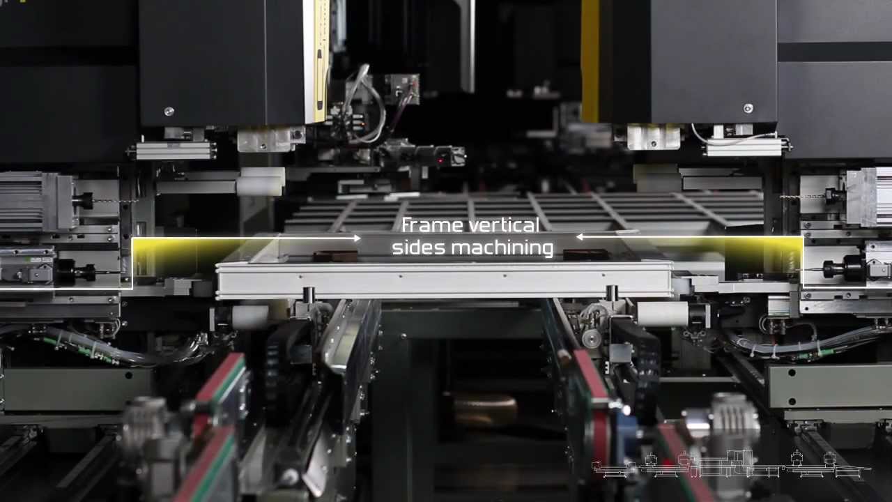 Linea di Pulitura e Saldatura per Profili PVC | Integra Q2