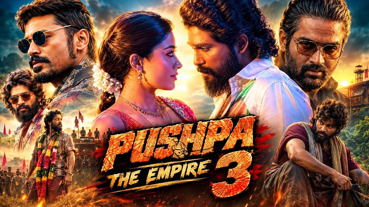 Pushpa 3 Full Movie Hindi Dubbed | Allu Arjun, Rashmika Mandanna | South latest Movie 2026 | Review