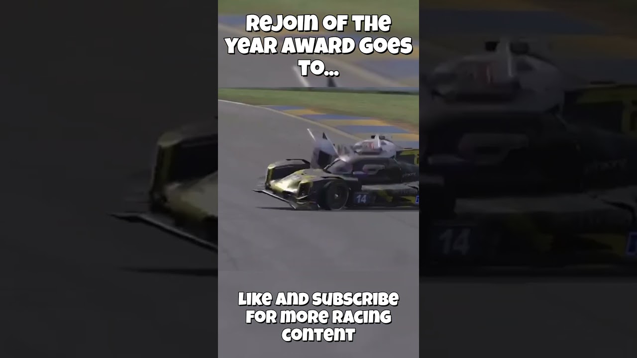 iRacing Community Clips - Re-join of the year award goes to...
