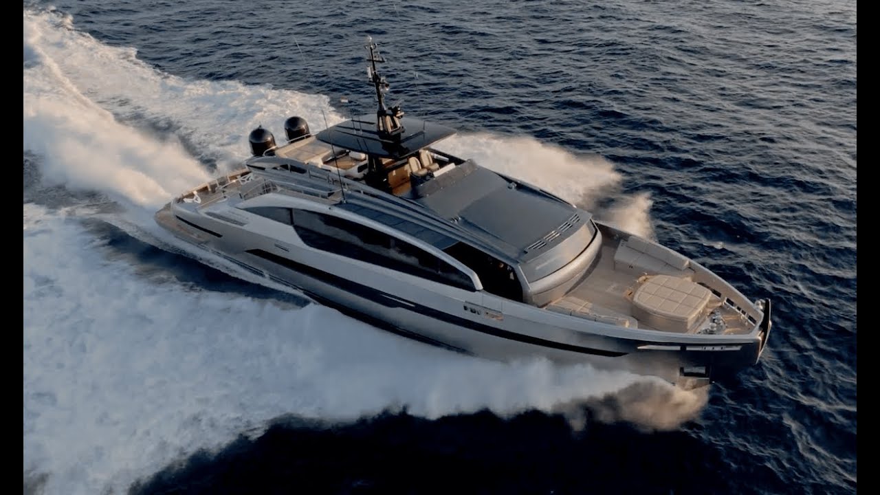 PERSHING GTX 116   Performance Yacht Tour and Review by The Boat Show