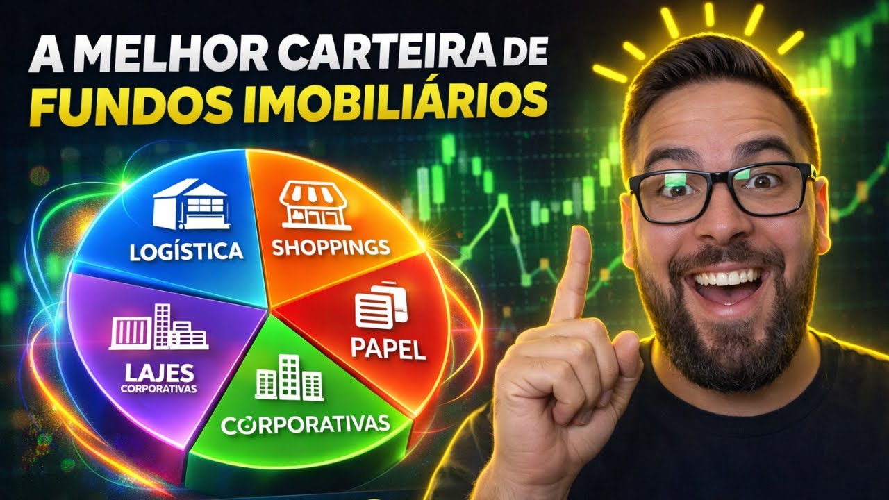 MONTEI A MELHOR CARTEIRA DE FUNDOS IMOBILIÁRIOS PARA 2026