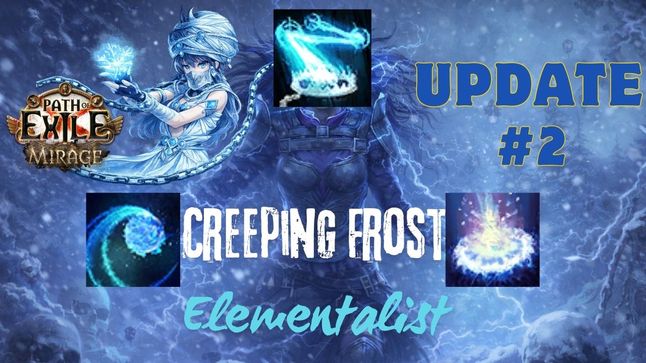 Creeping Frost of Floes Final Update | Cold DoT Build | PoE Mirage League 3.28