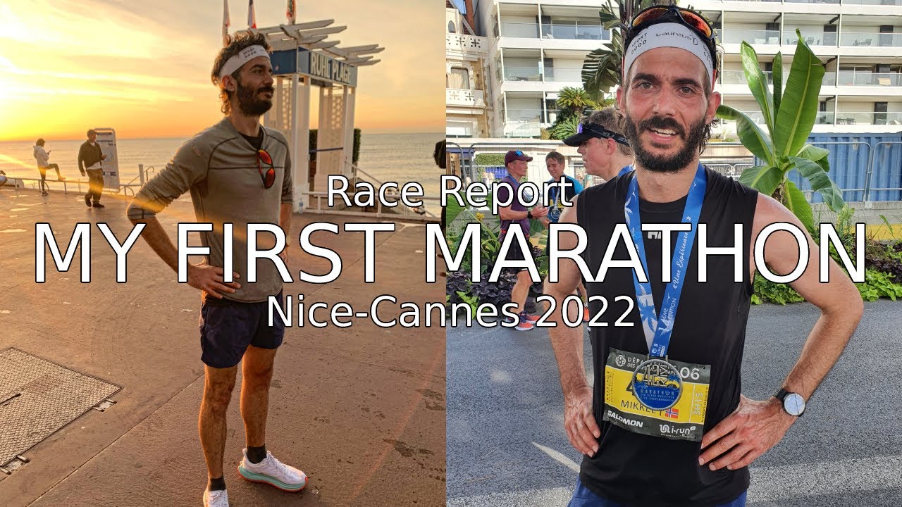 Debut Marathon Race Report // Nice-Cannes 2022