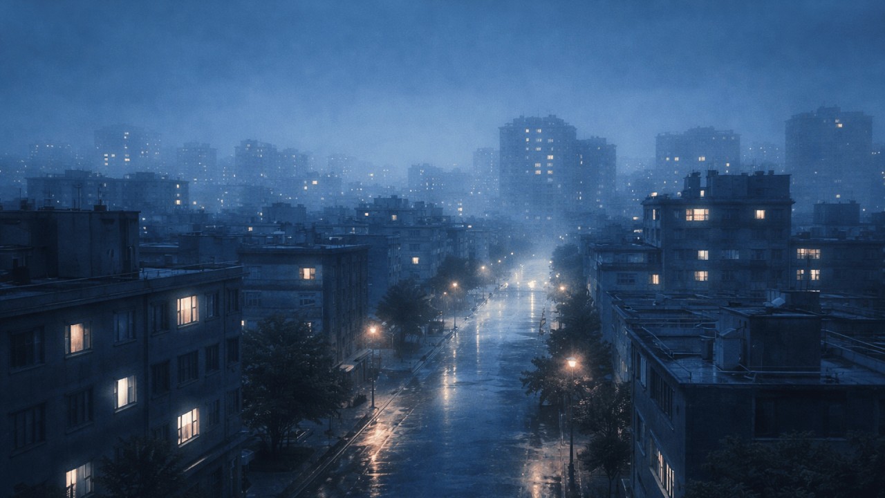 quiet city at 12:37am