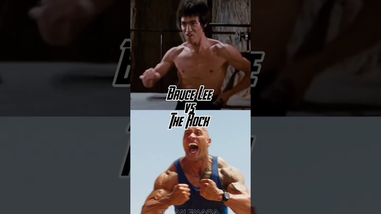 Bruce Lee vs WWE #brucelee #wwe #shorts