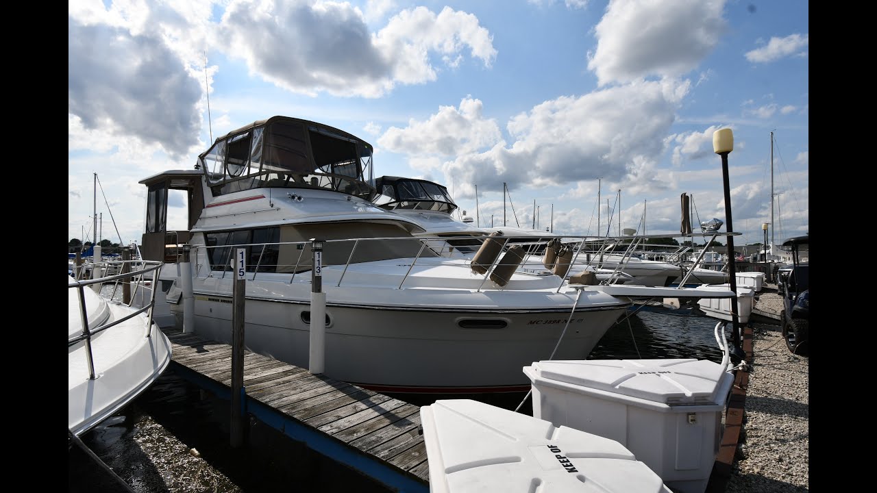 1990 Carver 3807 Aft Cabin Motor Yacht; SOLD