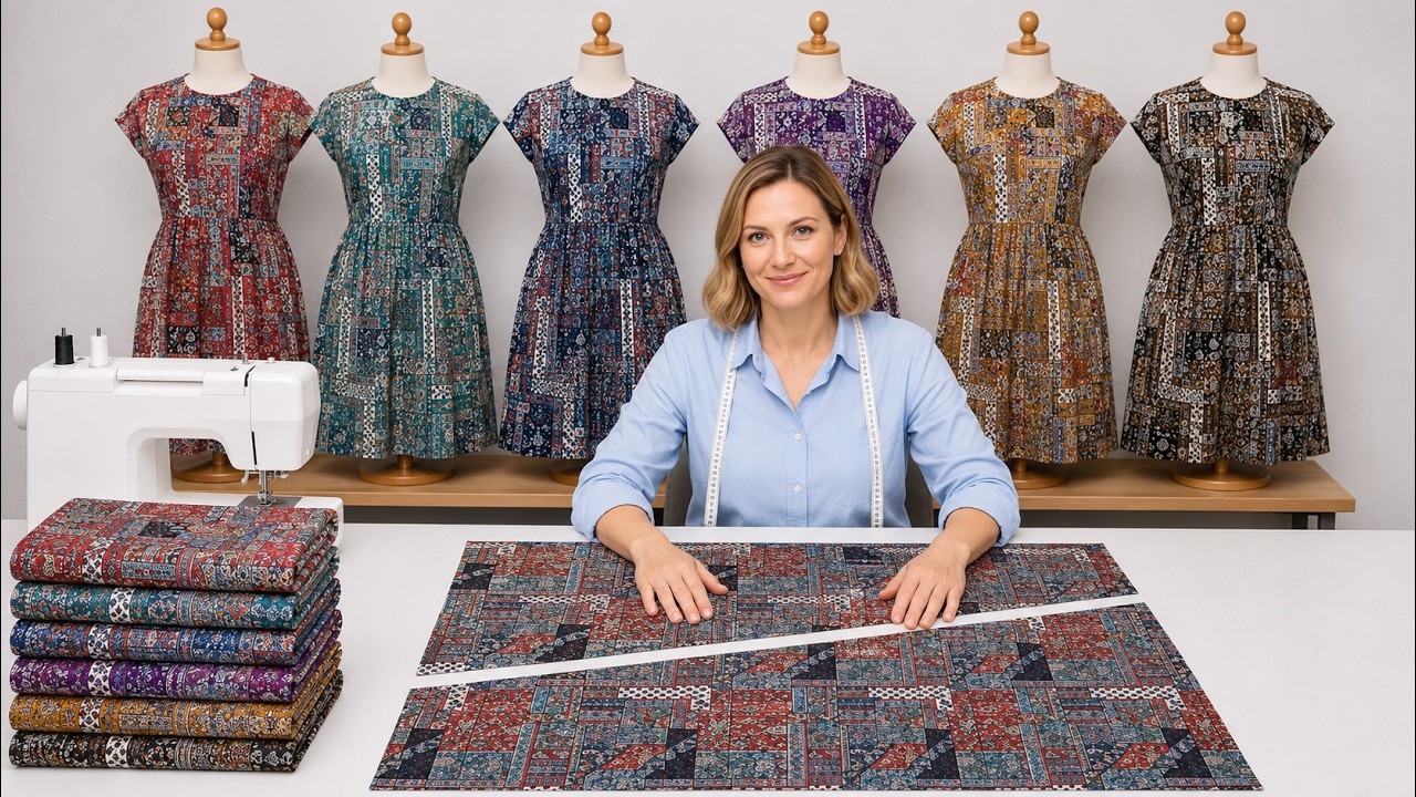 Duck Soup! Stylish Outfit with Just 1 Meter ✂️ Cut in 10-Minute Chic & Sew-and-Go Projec
