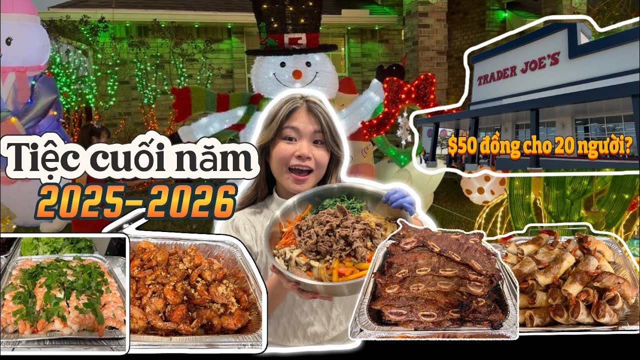 ĂN MỪNG CUỐI NĂM 🎉🎊🎆 #happynewyear #cooking #vietnamese #traderjoes #food 