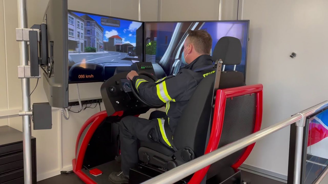 Einsatzfahrtensimulator für Feuerwehren - Sicheres Fahren durch Simulation