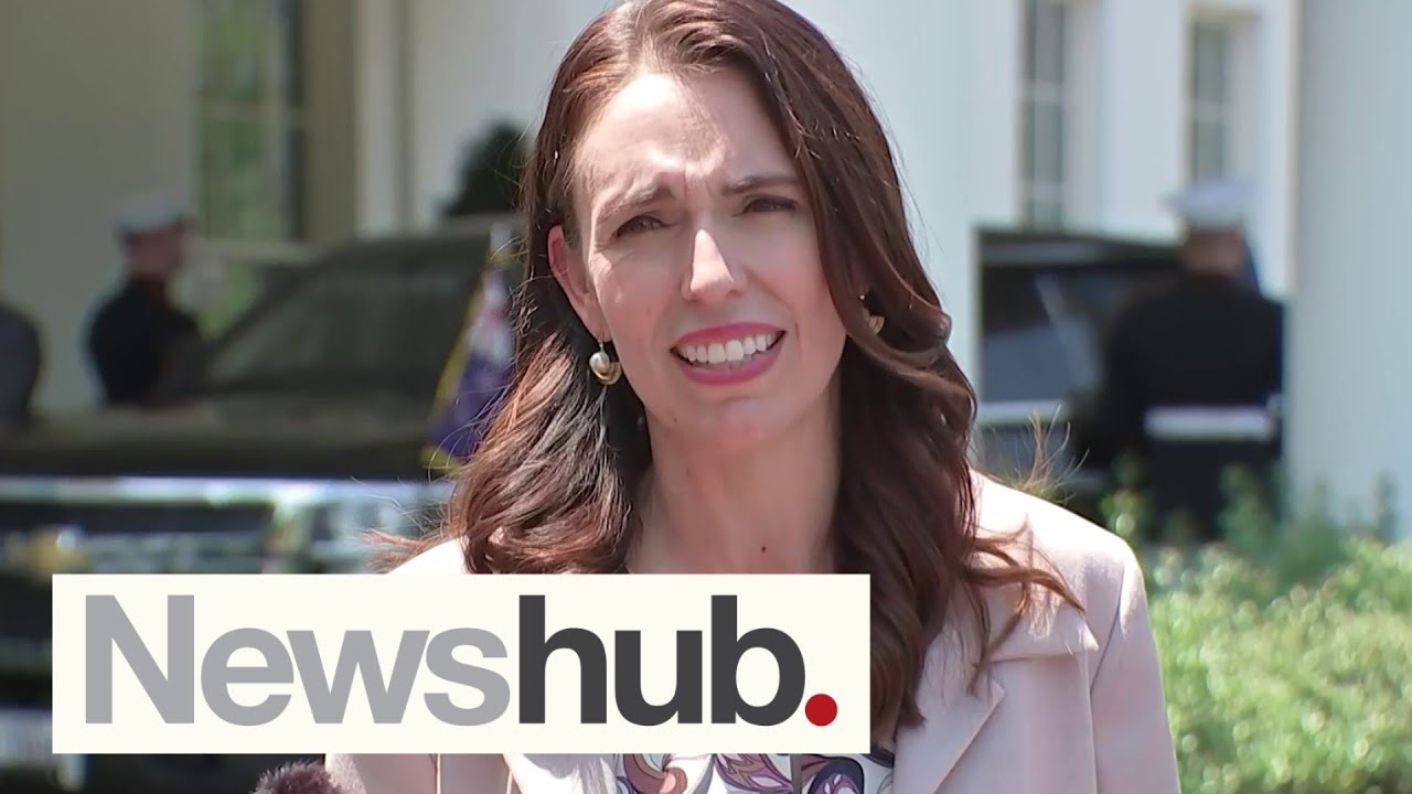 Jacinda Ardern addresses media after White House meeting with Joe Biden | Newshub