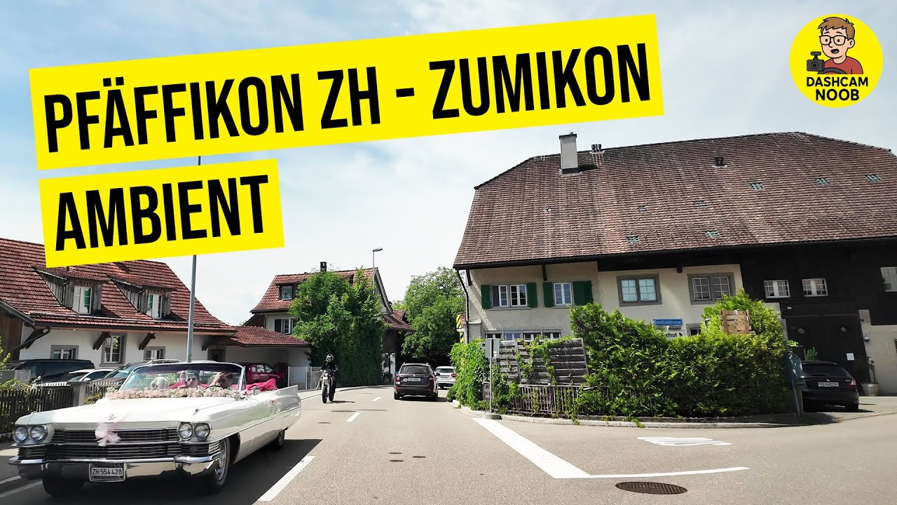Pf&auml;ffikon ZH - Zumikon 🇨🇭 | Beautiful Swiss Villages | Ambient Music | 4K | #146