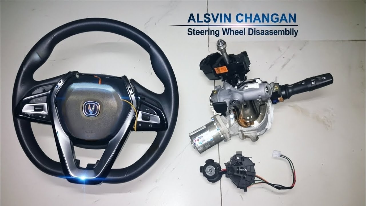 Alsvin Changan Multi-Function Steering Wheel Controls Removal & Disassembly