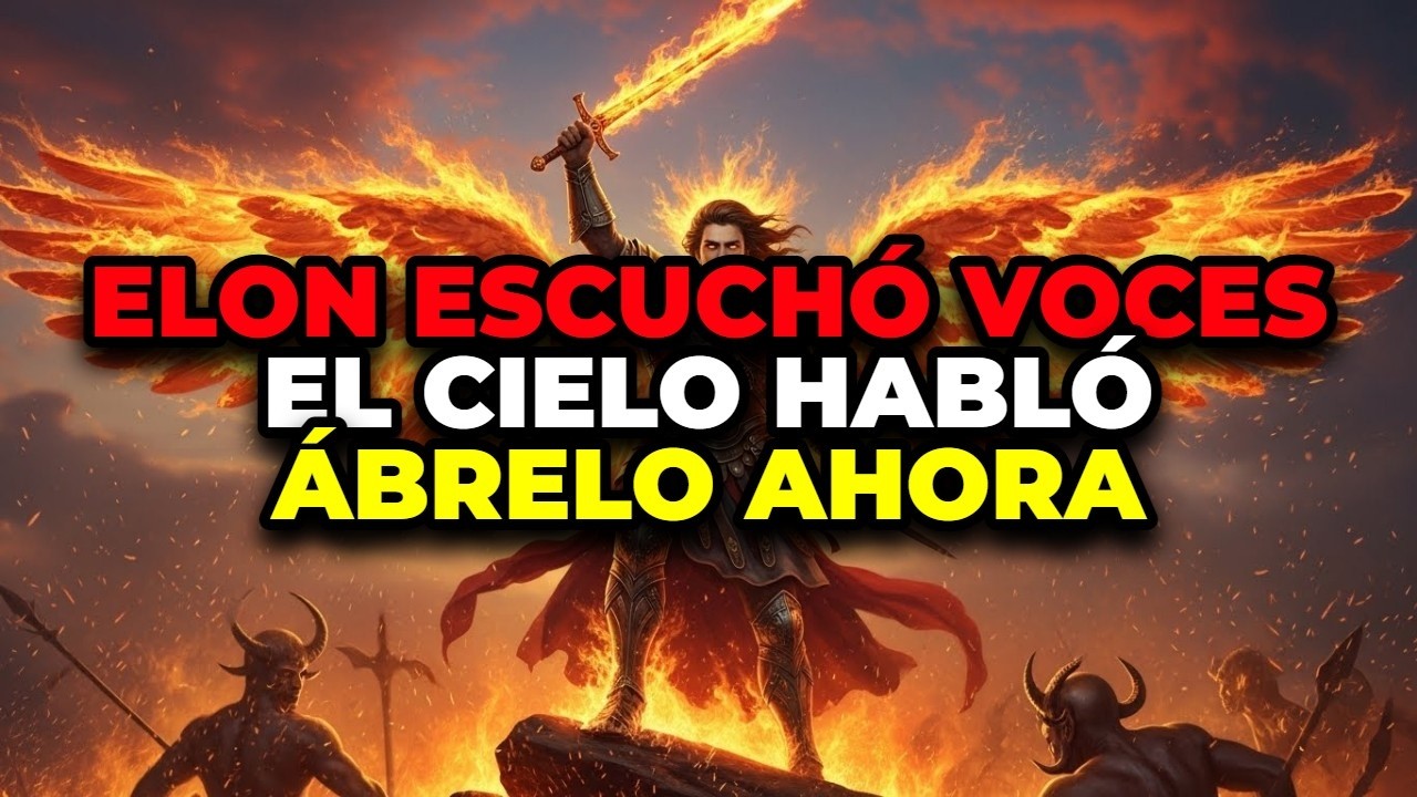 🔴 ELON MUSK RECIBIÓ ESTE AVISO DEL CIELO: EL ARCÁNGEL MIGUEL DICE QUE ABRAS ESTE MENSAJE HOY