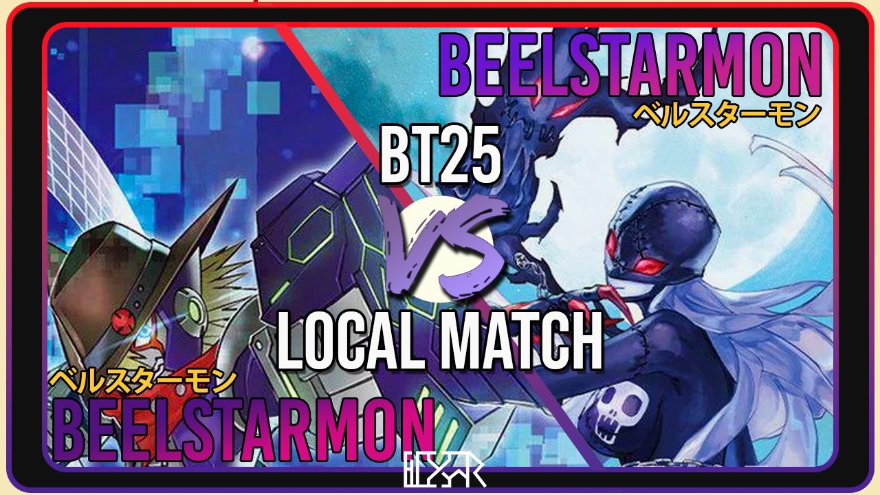 Beelstarmon против Beelstarmon [Digimon TCG BT25 Местный турнир] Комментарии к матчу