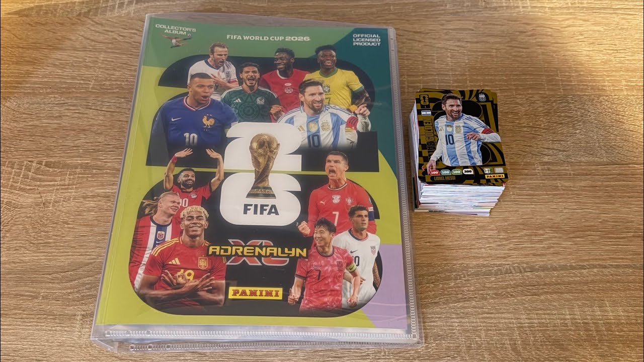 █ ▬█ ▐ ▀█▀ PIERWSZE UZUPEŁNIANIE ALBUMU FIFA WOLD CUP 2026 SZOK 450 KART JUŻ JEST W ALBUMIE !! 