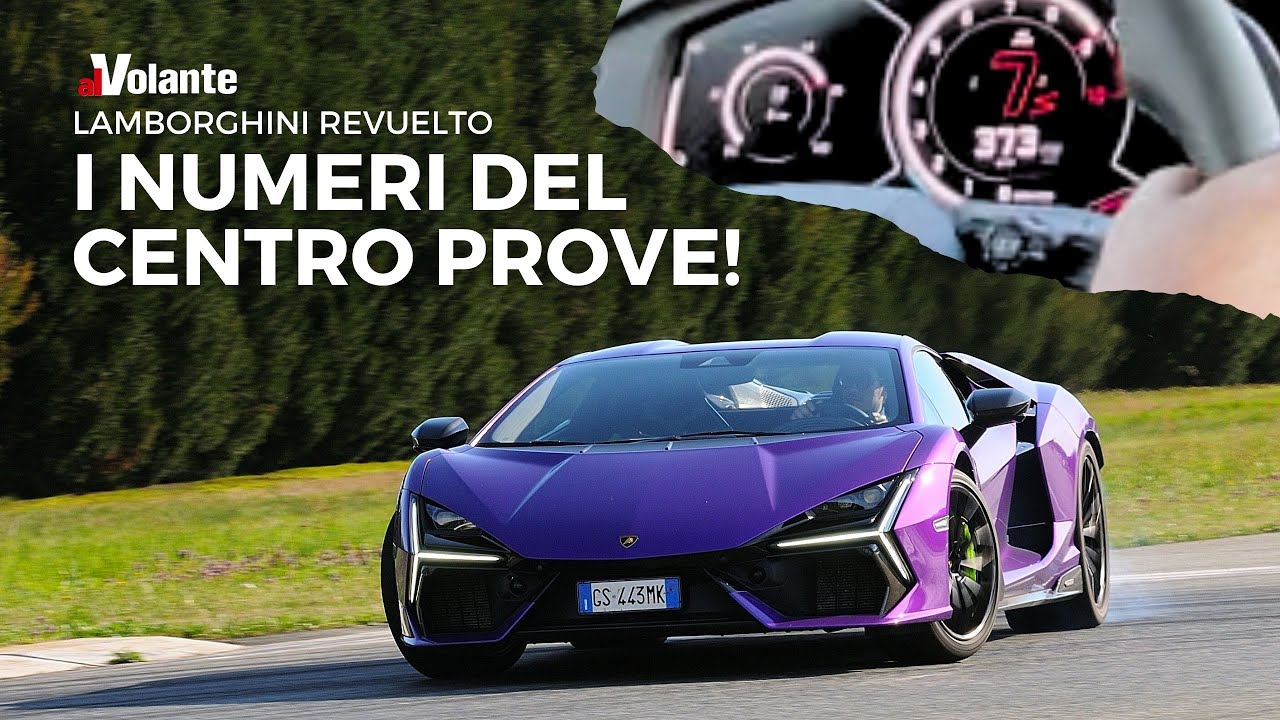 Fa i 373 km/h!?! Lamborghini Revuelto, la prova completa