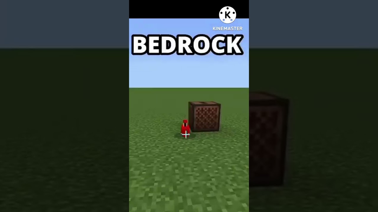 minecraft java vs bedrock  #short #viralshorts #java #vs #bedrock    @Mine-king-army